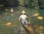 Racing boat Gustave Caillebotte